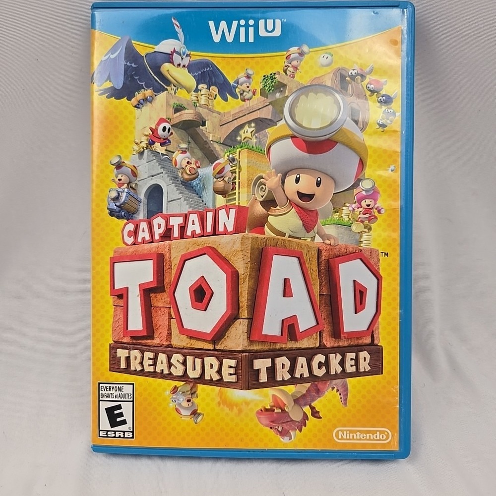 Captain Toad: Treasure Tracker (Nintendo Wii U, 2014) No Manual